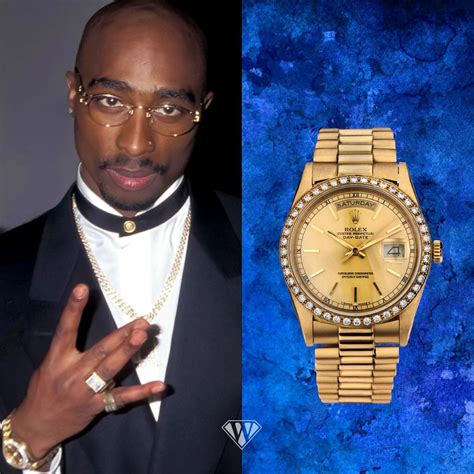 tupac shakur rolex day date president|Rolex presidential.